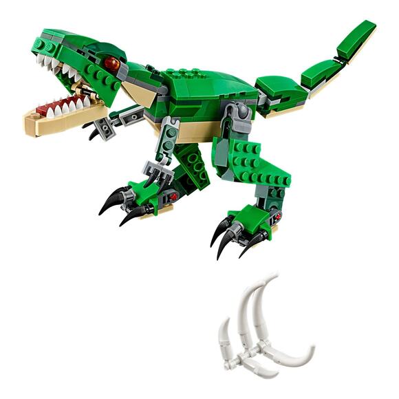NWT LEGO Creator 3 in 1 Mighty Toy rex to Triceratops to Dinosaur for 7-12 Year - Picture 4 of 7